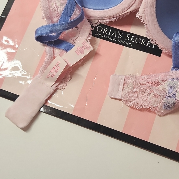 Victoria's Secret Dream Angels Lined Demi Bra 34B & Matching Hipkini Panties - Picture 5 of 6